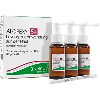 Alopexy 5% Lösung 3x60 Ml Pzn:09374110